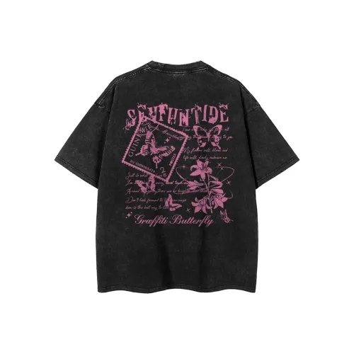 7 SEVFUN Черная унисекс футболка