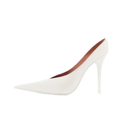 AMINA MUADDI Anok Узкий каблук Высокие каблуки 10,5 см Женские Белые
