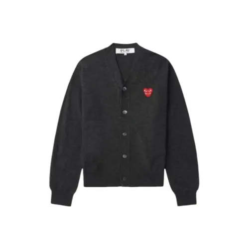 COMME DES GARCONS SHIRT Серый Мужской Трикотаж