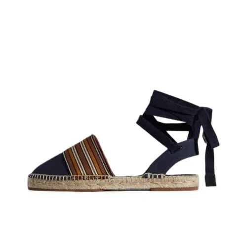 Loro Piana Сумка Espadrilles Женская Синяя