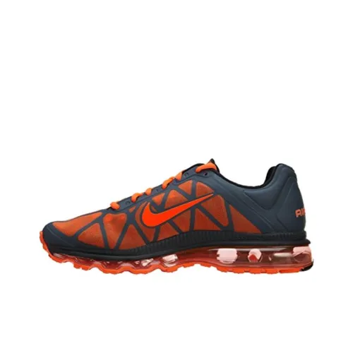 Nike Air Max 2011 Устойчивый к истиранию Низкий Топ Повседневные Беговые кроссовки Мужские Апельсиновые