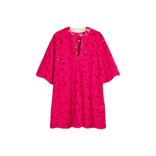 SCANLAN THEODORE Кружево Мини Платье Короткий Рукав Платье Женское