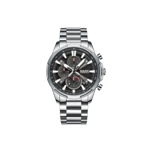 FAIRWHALE Кварцевый механизм металлический ремешок мужские часы черный циферблат