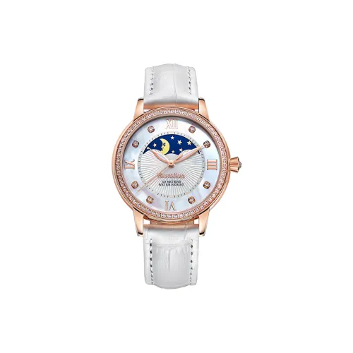 Bestdon Кварцевый механизм Часы Женские Жемчужная раковина Циферблат