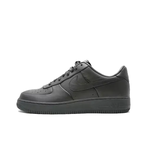 Nike Air Force 1 Устойчивые к истиранию Низкие Кроссовки для скейтбординга Мужские Черные