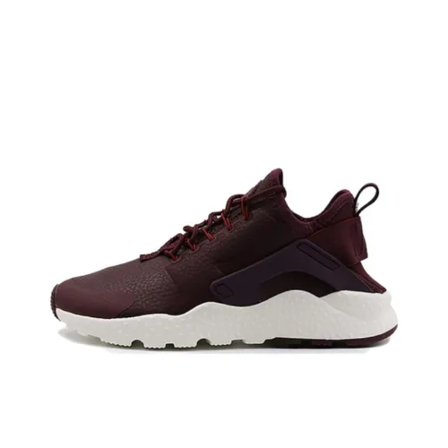 Nike Air Huarache Run Ultra Устойчивый к истиранию Низкий Топ Тренировочные Беговые кроссовки Женские Красный