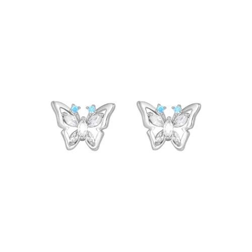 Suddenly Lucky Сплав Серьги-гвоздики Женские