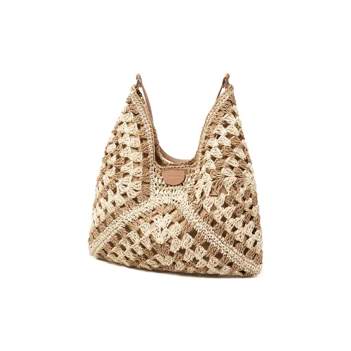 AOKANG Ткань Сумка-тоут Сумка через плечо Большая Женская Многоцветная