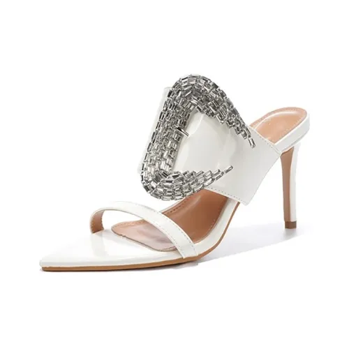 Dawei's House Слипоны Женские Ecru