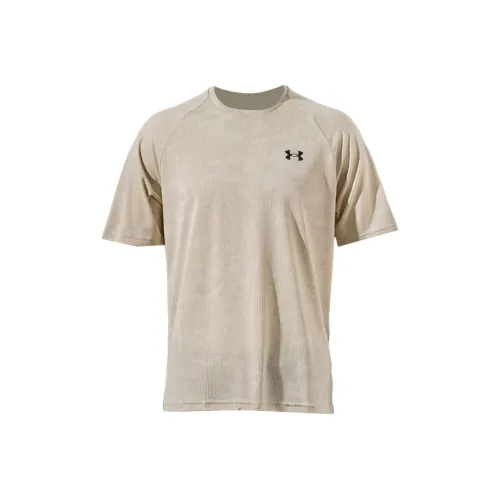 Under Armour Светлый хаки Мужские T-рубашки