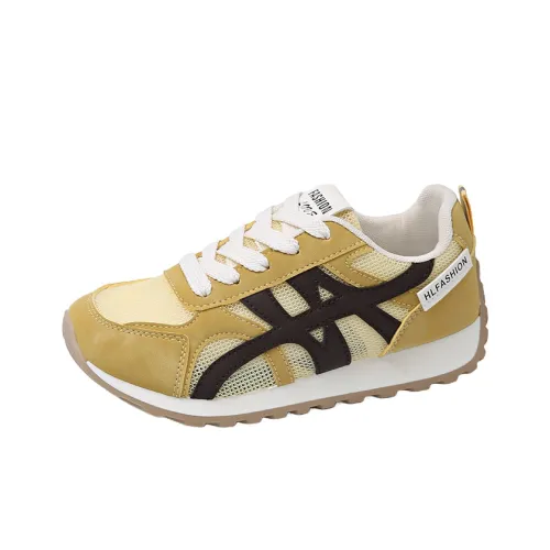 SUPEREDGE Дышащий и Легкий Низкий Топ Casual Женский Желтый