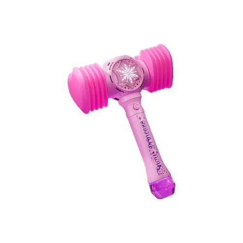 GERONG Фея Ванда Шар Peen Hammer с Светом Вверх Маленький Розовый Ручка Пузырьковые машины
