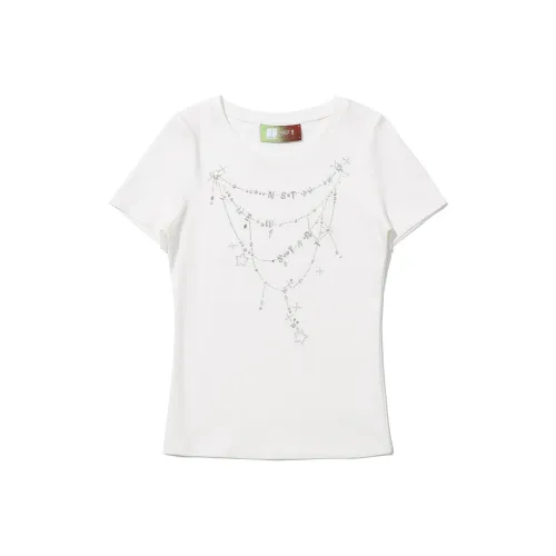 NSTNEW START Белая Женская Футболка