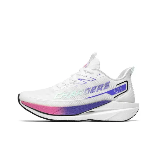 NFL Los Angeles Lightning Team Беговые кроссовки Низкие Белые Фиолетовые Унисекс