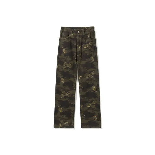GEOFFREY B. SMALL Камуфляж Унисекс Джинсы