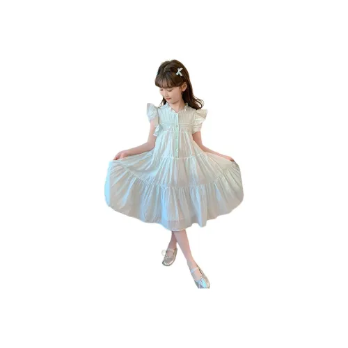 KAERFEITE Светло-синие детские платья