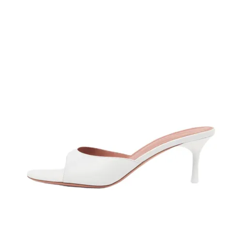 AMINA MUADDI Слипоны 6 см Женские Белые