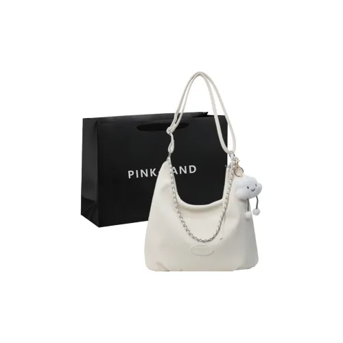 PINK·LAND ПУ (полиуретан) Рюкзак Сумка через плечо Женская Бежевая Черная Синяя