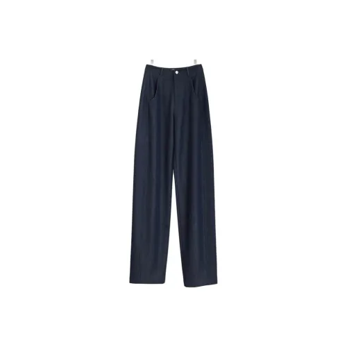 KALULI Повседневные брюки Стандартные Высокие Женские