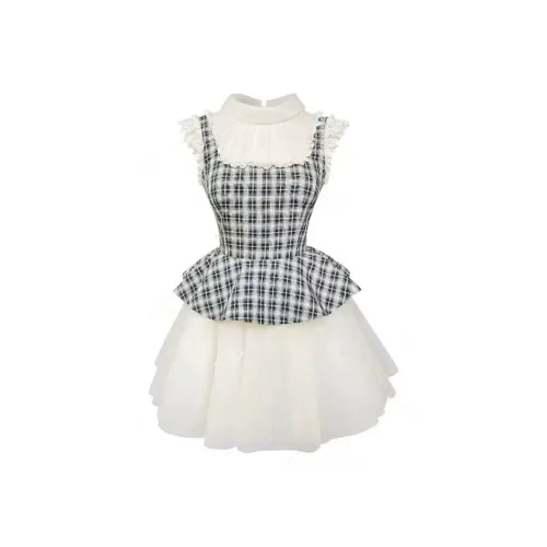 JOSR Короткий рукав Платье Женское