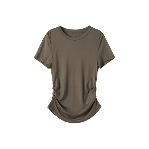 SHUXI Мохито Медный Женские Футболки