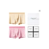 Светло-желтый + Светло-розовый [120D Сетчатое дно Ледяной шелк]