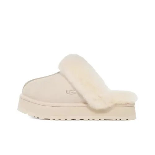 UGG Износостойкие Домашние тапочки Женские Бежевые