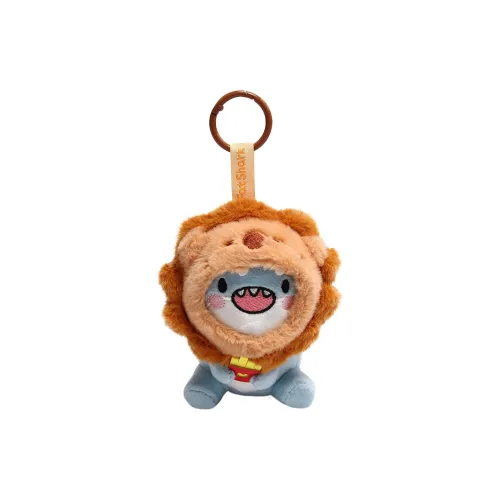 AIRONGYI Плюшевая кукла Chubby Shark подвеска 10 см высота