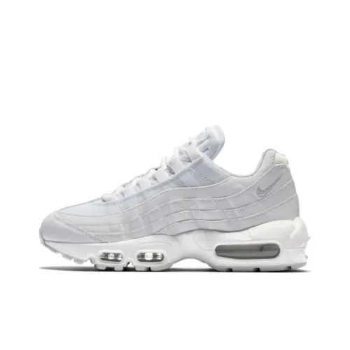 Nike Air Max 95 Устойчивые к истиранию Низкие Кроссовки для бега Повседневные Женские Серые