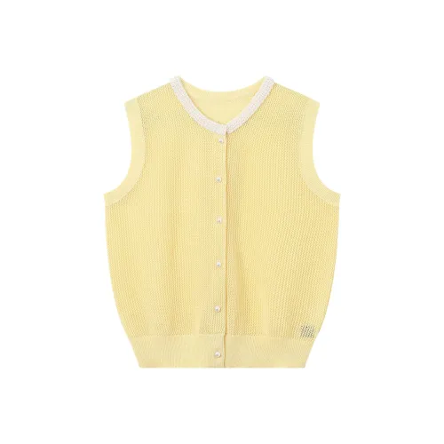 YUTUZI Желтый Женский Трикотаж