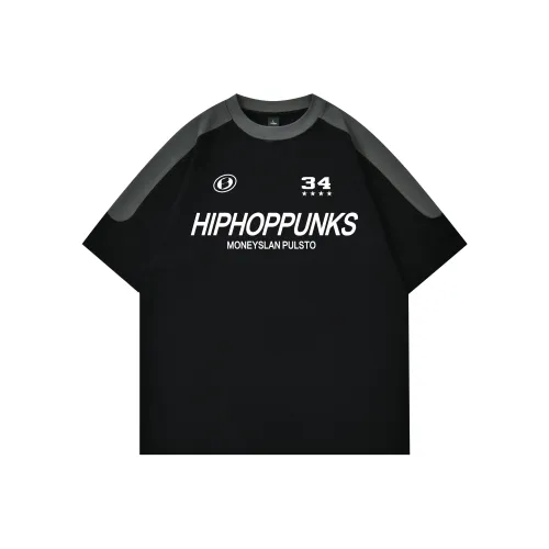 HIPHOPPUNKS Черная унисекс футболка