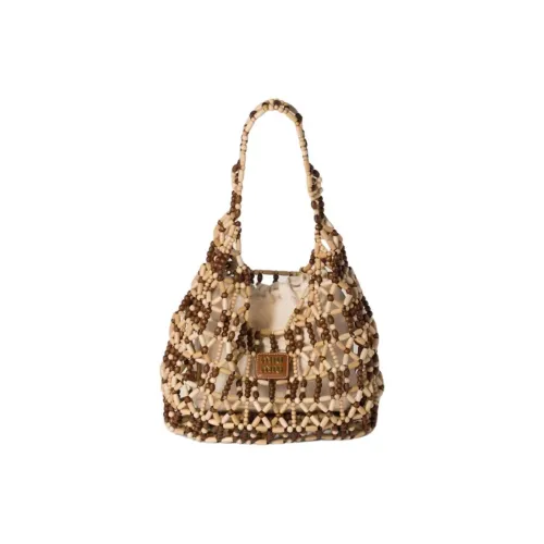 MIU MIU Birch Сумка через плечо сумка для женщин естественный цвет с оттенком какао