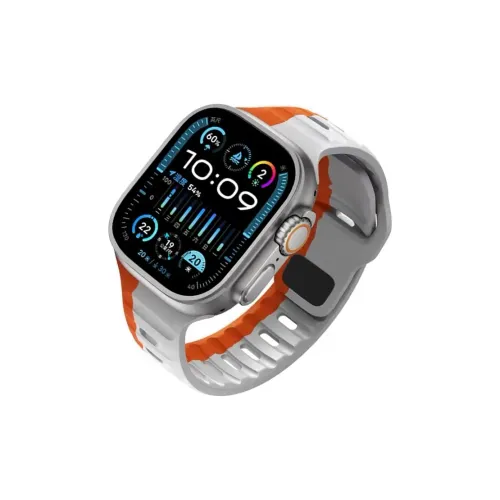 CICHENGGU Ремень Apple Совместимость Силиконовый Материал Compatibility Apple Iwatch Серия 10 S9 S8 SE Ultra 2 Коллекция