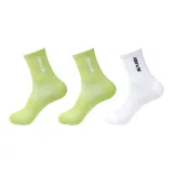 Мятно-зеленый + Мятно-зеленый + Натуральный белый (3 упаковки)