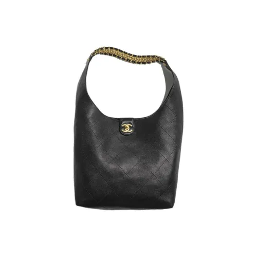 CHANEL Lambskin Bag Large Women's Black