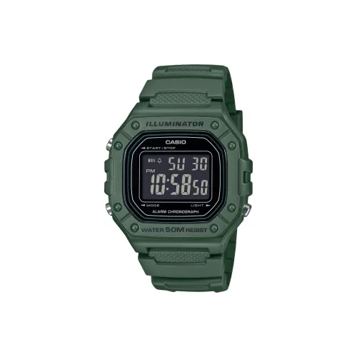 CASIO Vintage Collection Кварцевый механизм Смольный ремешок Часы Мужские Черный циферблат