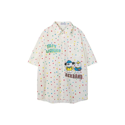 YOUSEKOO Абрикос Унисекс Рубашки