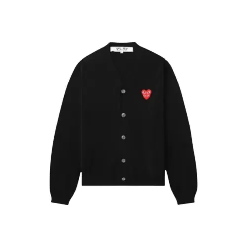 COMME DES GARCONS SHIRT Черный мужской трикотаж