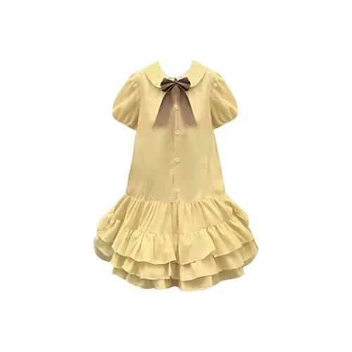 TSKIU Короткий рукав Платье Женское