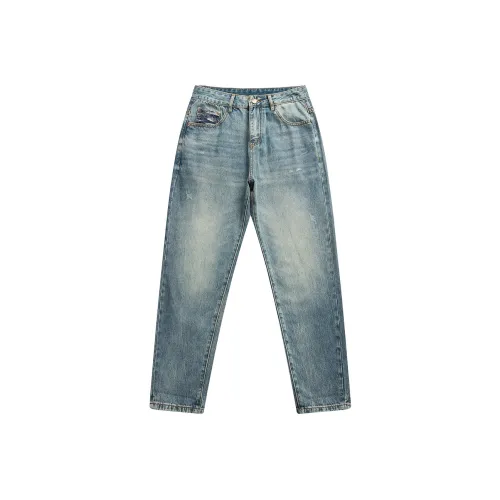 ZENGZHI Синий Мужской Джинсы