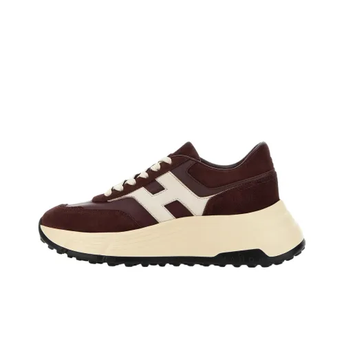 HOGAN Hi Fi Low Топ Повседневная обувь Женская Бордовый
