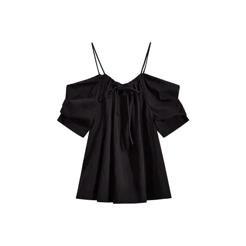 SYEEE WITH U Буф-рукав Т-рубашка Женская