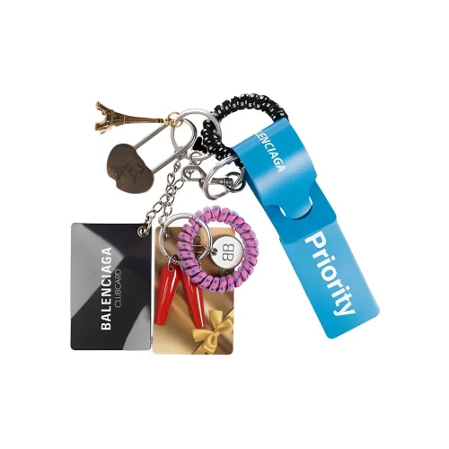 Balenciaga Ацетат Keychains Женские Многоцветные