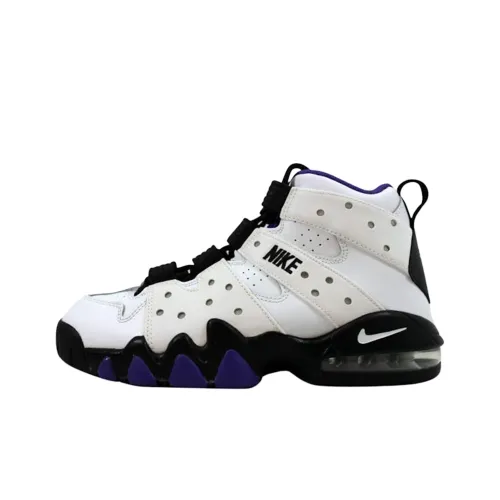 Nike Air Max CB Abrasion Resistant MID Топ Детские Баскетбольные кроссовки Белый Подростки