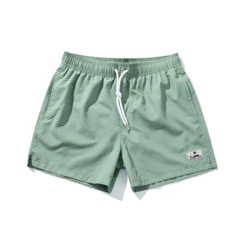 GAILANG Серый Зеленый Мужские Пляжные Шорты
