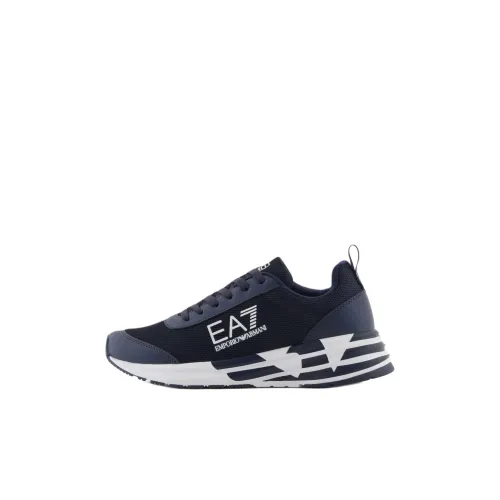 EMPORIO ARMANI EA7 CRUSHER Distance Low Топ Kids Lifestyle Shoes Темно-синий
