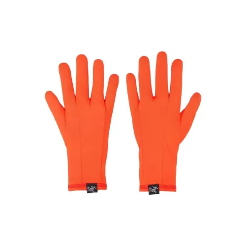 Arcteryx Полиэстер Перчатки Унисекс Оранжевый