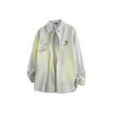 Зелёный Белый Полосы