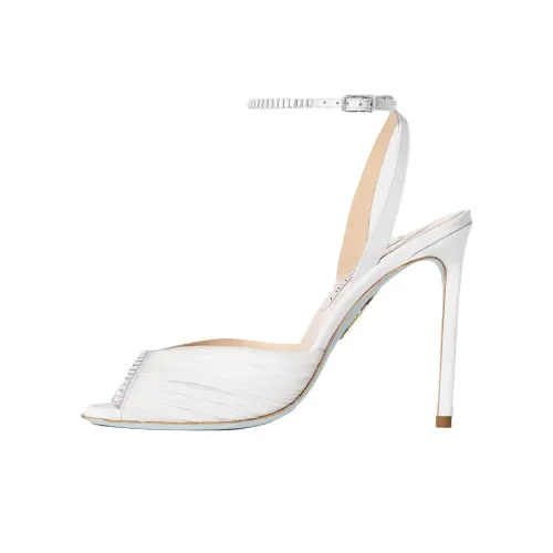AQUAZZURA one Ремень Сандалии Белый Женские