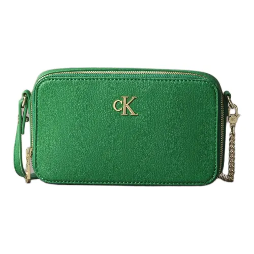 CALVIN KLEIN Полиэстер с полиуретаном Camera Сумка Сумка через плечо Стандартная Женская Зеленая